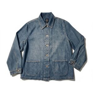 Faded Glory Blue Denim Jean Jacket